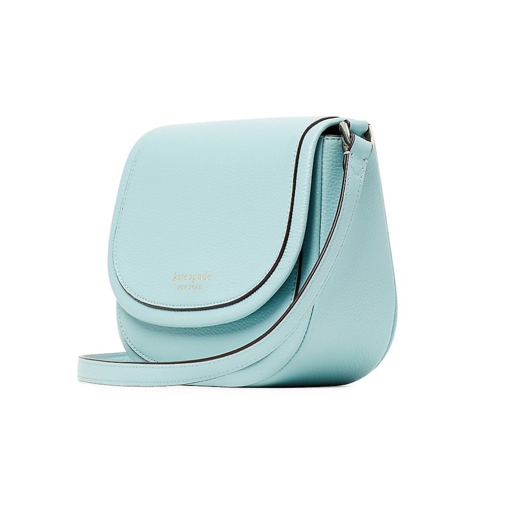 KATE SPADE - ๐ป Authentic Roulette Leather Saddle Bag - Picture 5 of 10